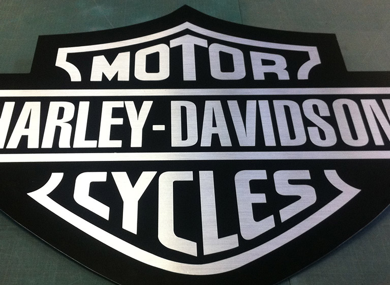 Lettrages et enseignes - Logo Harley Davidson